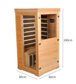 Hemlock mini 1 orang sauna inframerah jauh