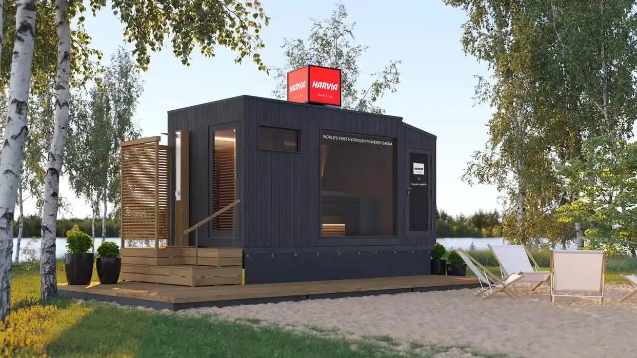 Sauna berkuasa hidrogen pertama di dunia membuat debutnya di perhimpunan Finland, dengan Toyota dan Harvia mengetuai Revolusi Tenaga Bersih