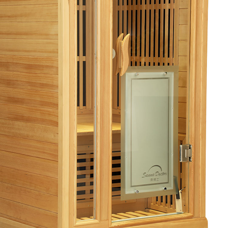 Satu Orang Hemlock Carbon Fiber Heater Sauna Inframerah